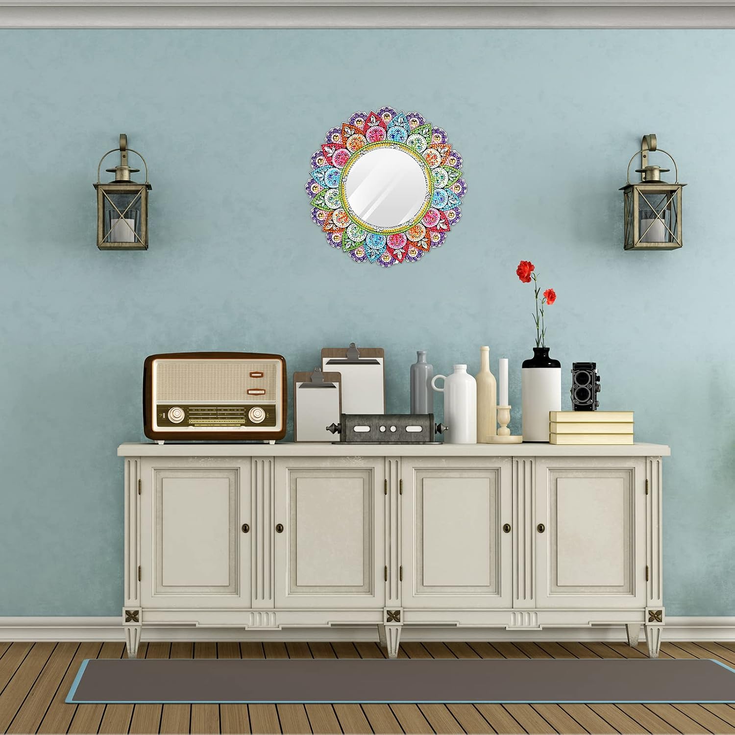 Diamond Painting Mirror Kit for Beginners
