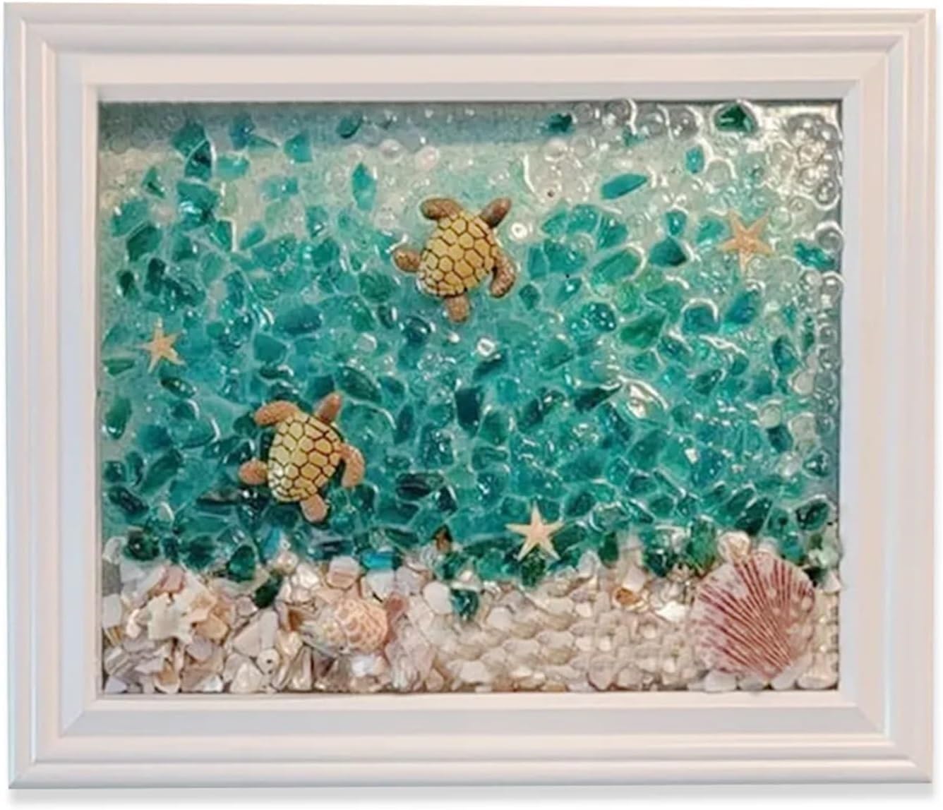 Sea Glass Mosaic Art Kit, Compact Set